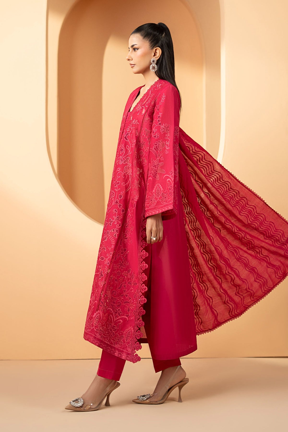 Maria B | Luxury Pret Pre Fall | DW-EF26-30-Magenta