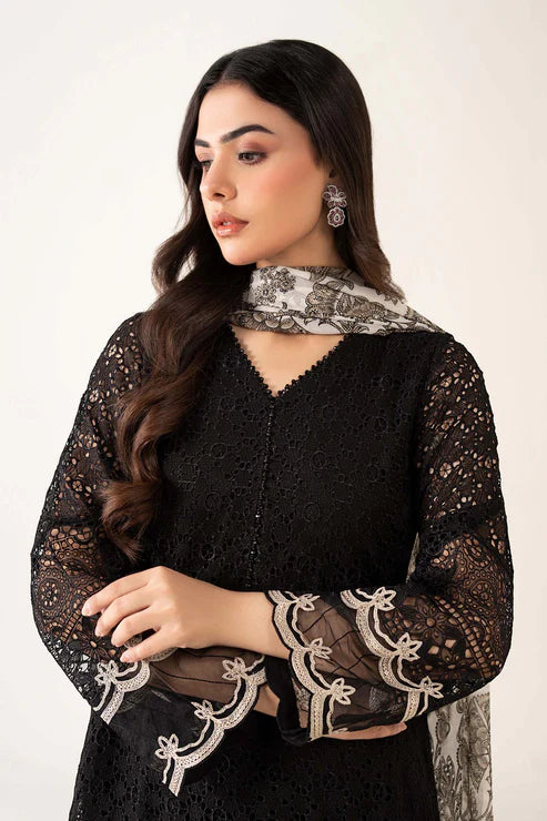 Maria B | Luxury Winter Pret 25 | DW-MN24-10R1-Black