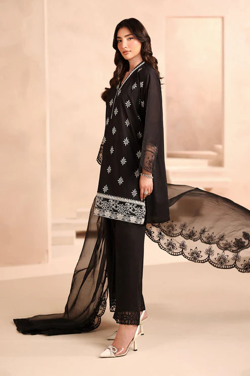 Maria B | Luxury Winter Pret 25 | DW-MN25-01-Black