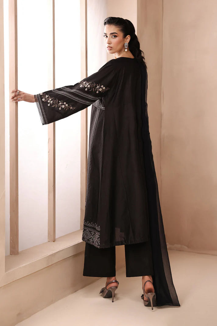 Maria B | Luxury Winter Pret 25 | DW-MN25-10-Black