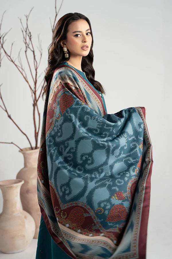 Maria B | Luxury Winter Pret 25 | DW-W25-51-Blue