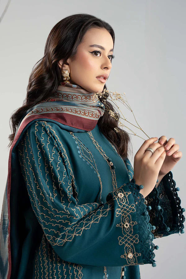 Maria B | Luxury Winter Pret 25 | DW-W25-51-Blue