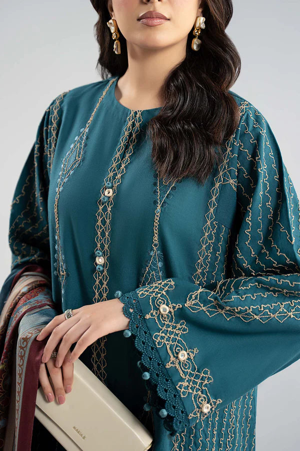 Maria B | Luxury Winter Pret 25 | DW-W25-51-Blue