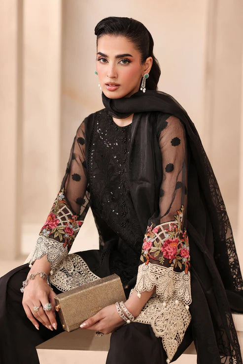 Maria B | Luxury Winter Pret 25 | DW-MN25-02-Black