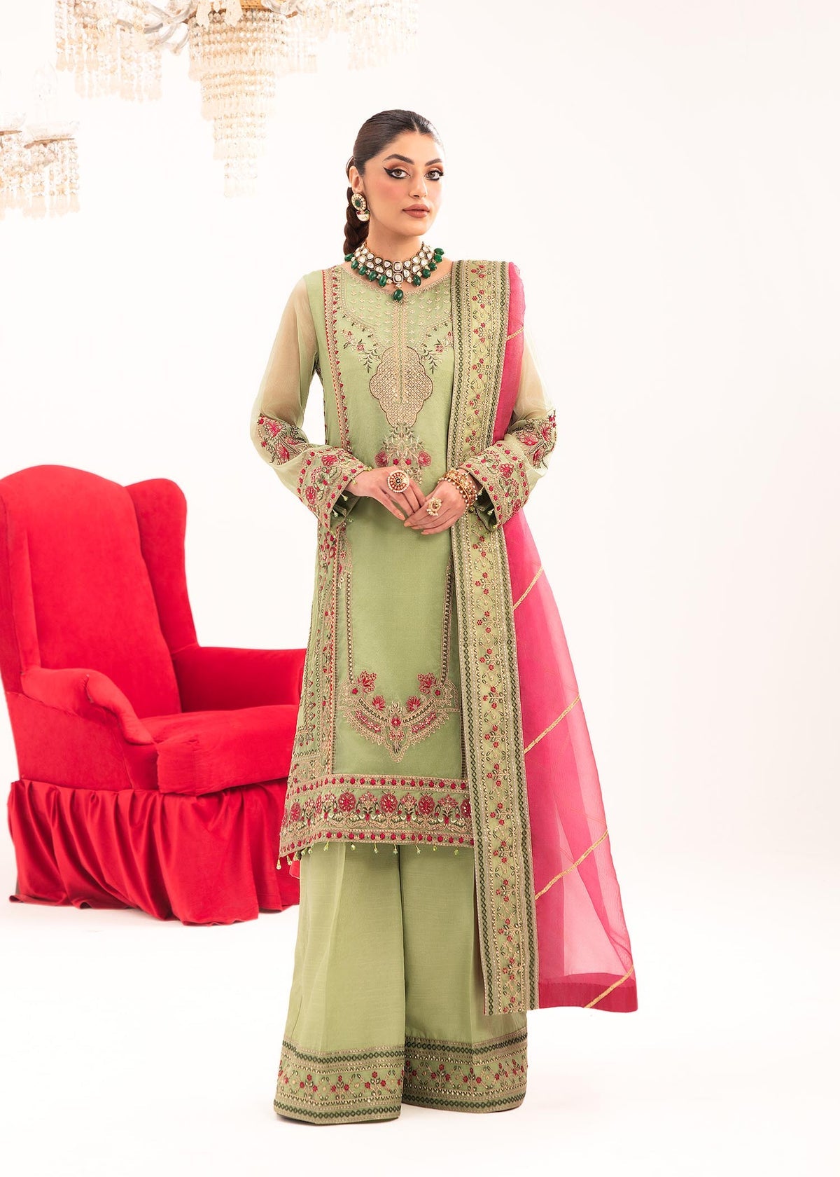 Dastoor | Sajni Luxury Eid Collection 24 | Zatooni