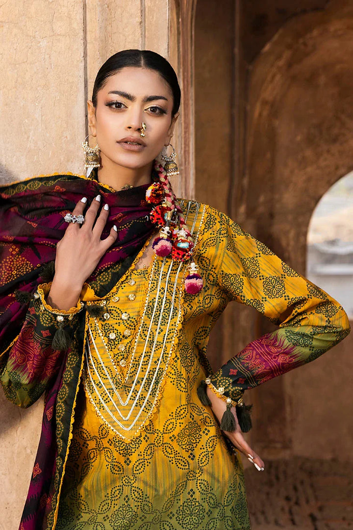 Ellena | Chunri Collection 26 | 3-PC Unstitched Printed Lawn Suit
