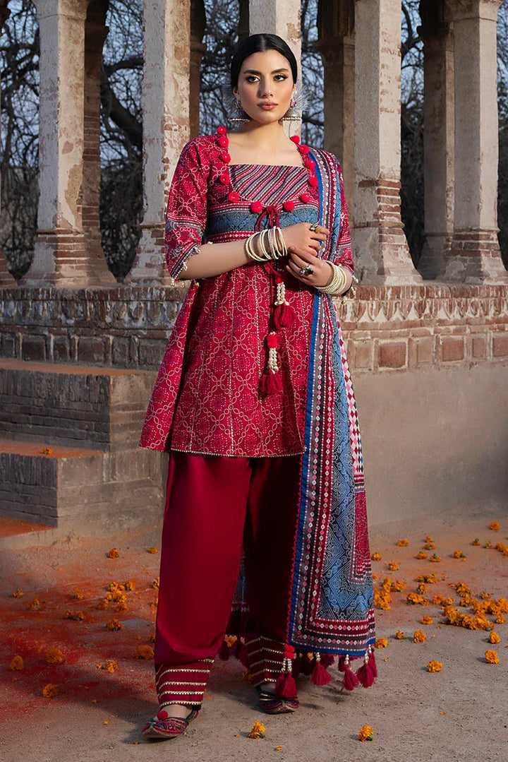 Ellena | Chunri Collection 26 | 3-PC Unstitched Printed Lawn Suit