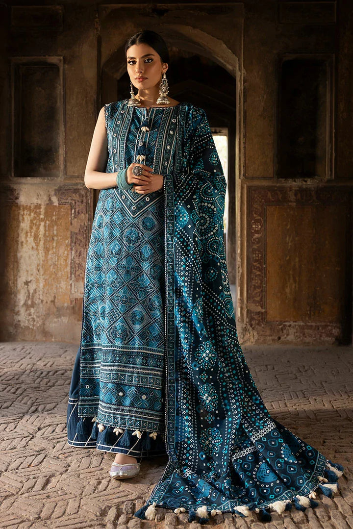 Ellena | Chunri Collection 26 | 3-PC Unstitched Printed Lawn Suit