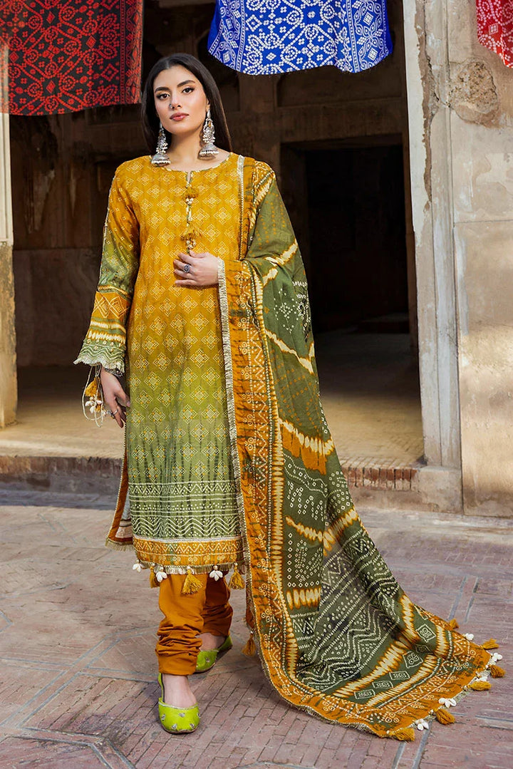 Ellena | Chunri Collection 26 | 3-PC Unstitched Printed Lawn Suit