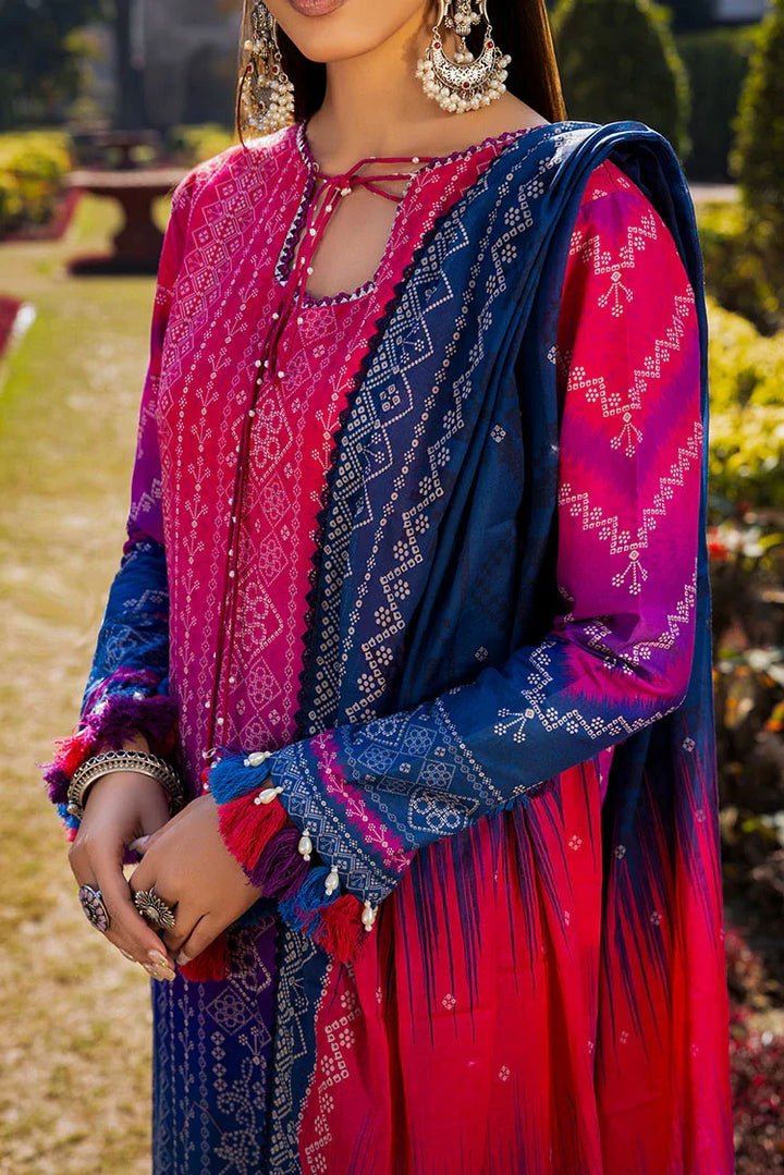 Ellena | Chunri Collection 26 | 3-PC Unstitched Printed Lawn Suit
