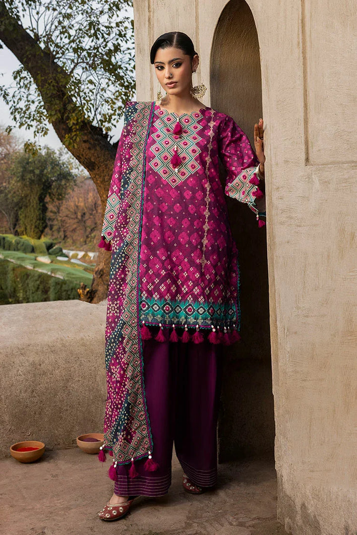 Ellena | Chunri Collection 26 | 3-PC Unstitched Printed Lawn Suit