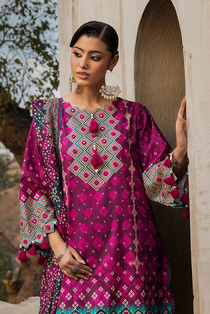 Ellena | Chunri Collection 26 | 3-PC Unstitched Printed Lawn Suit