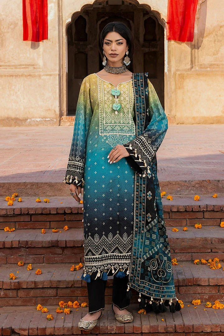 Ellena | Chunri Collection 26 | 3-PC Unstitched Printed Lawn Suit
