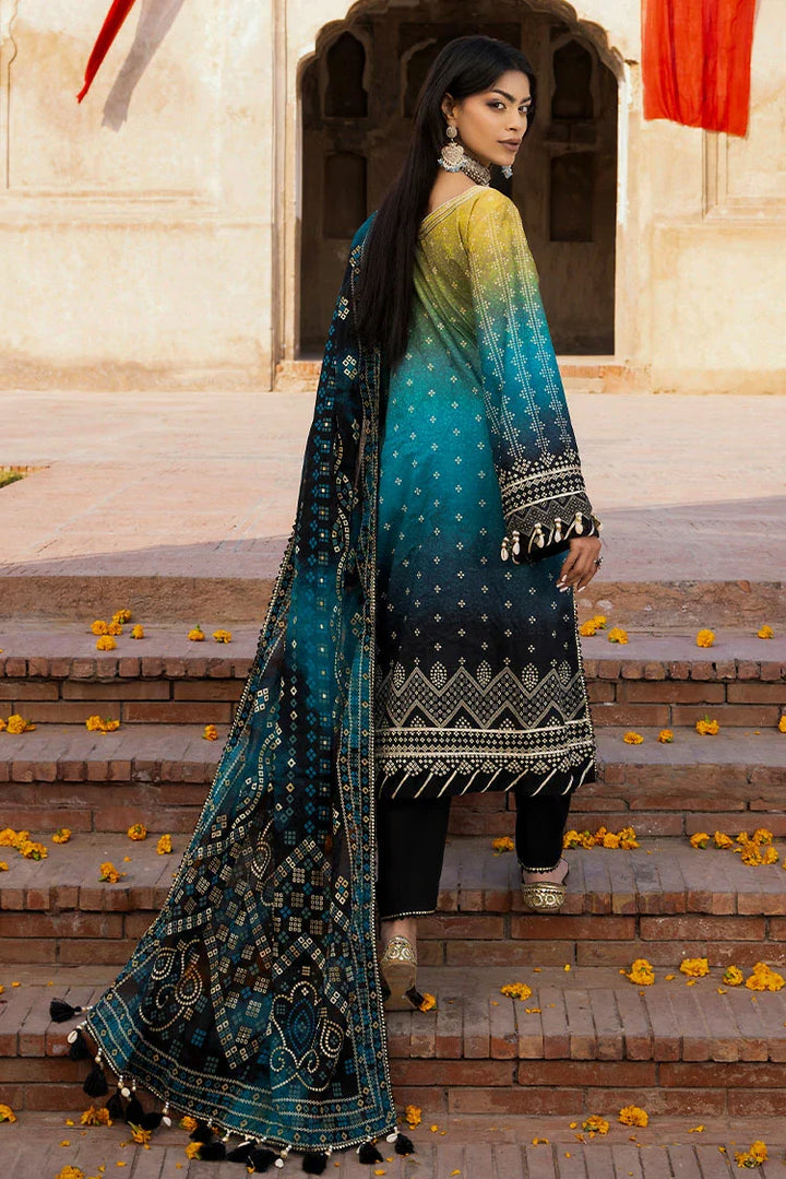 Ellena | Chunri Collection 26 | 3-PC Unstitched Printed Lawn Suit