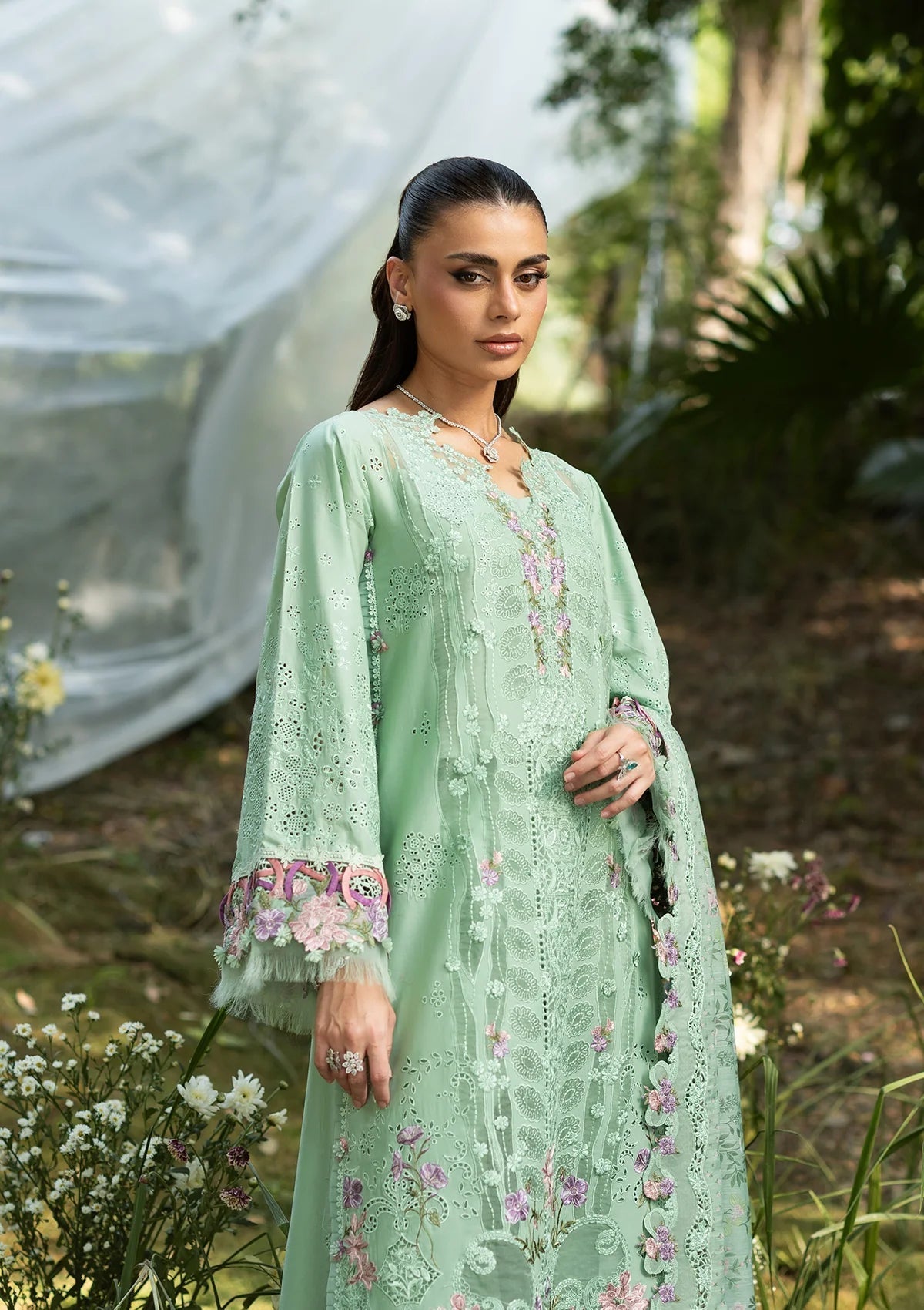Elaf Premium | Luxury Lawn 26 | ELQ-3A DAISY CHAIN