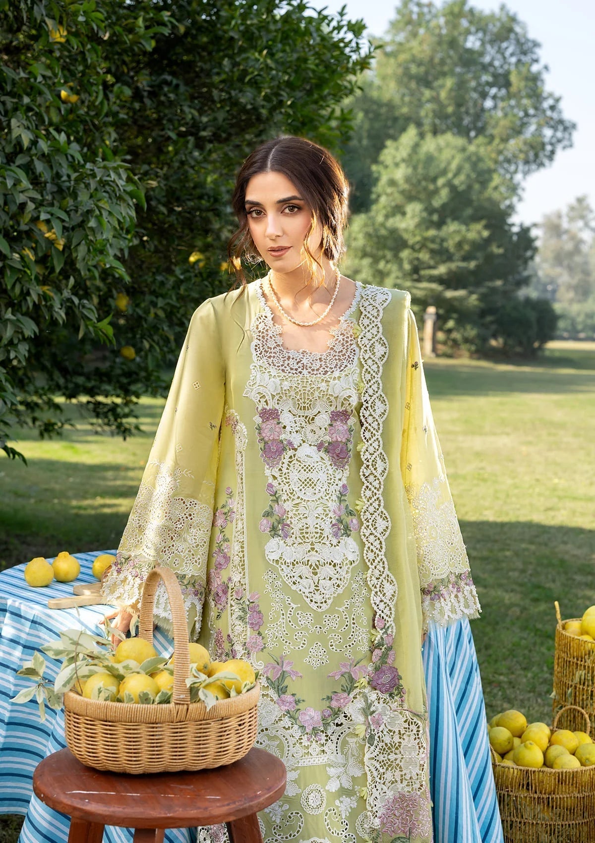 Elaf Premium | Luxury Lawn 26 | ELY-08 PISTACHIA