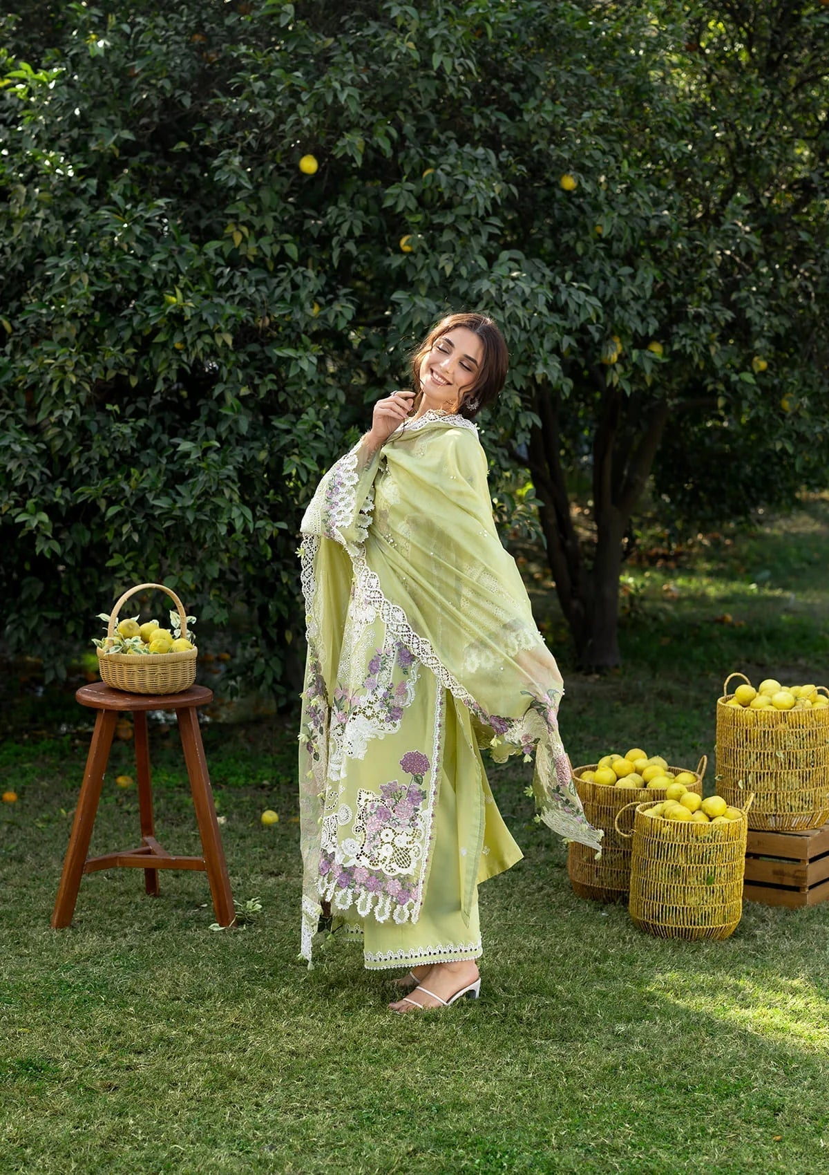 Elaf Premium | Luxury Lawn 26 | ELY-08 PISTACHIA