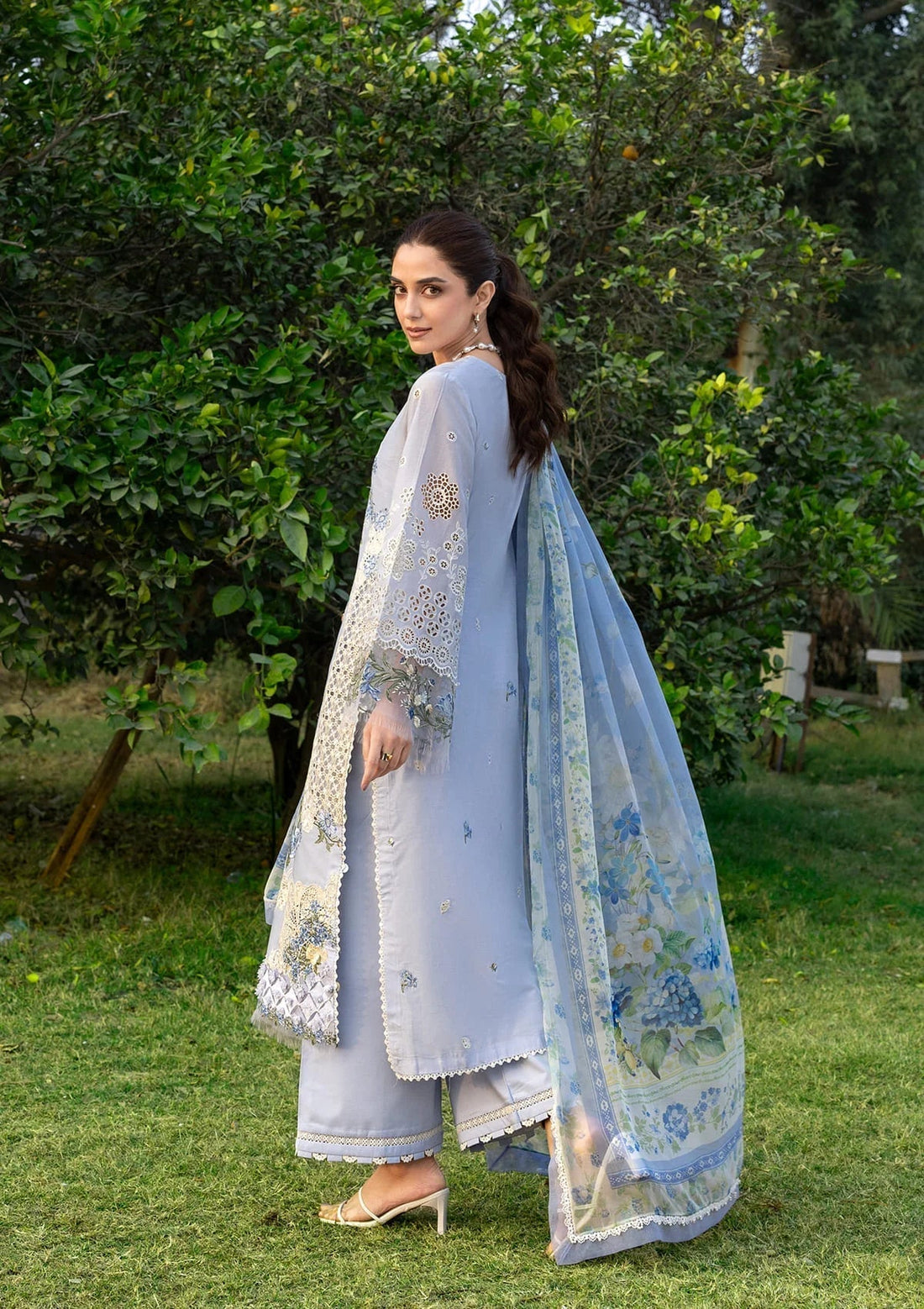 Elaf Premium | Luxury Lawn 26 | ELY-12 SKY BLISS