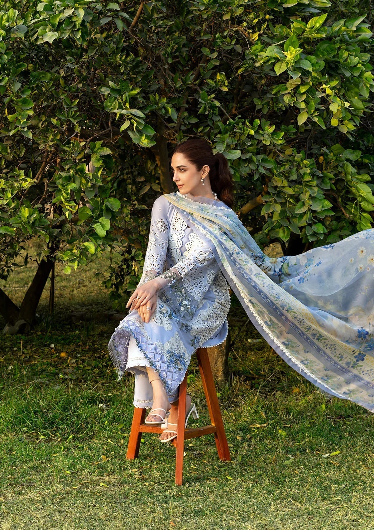Elaf Premium | Luxury Lawn 26 | ELY-12 SKY BLISS