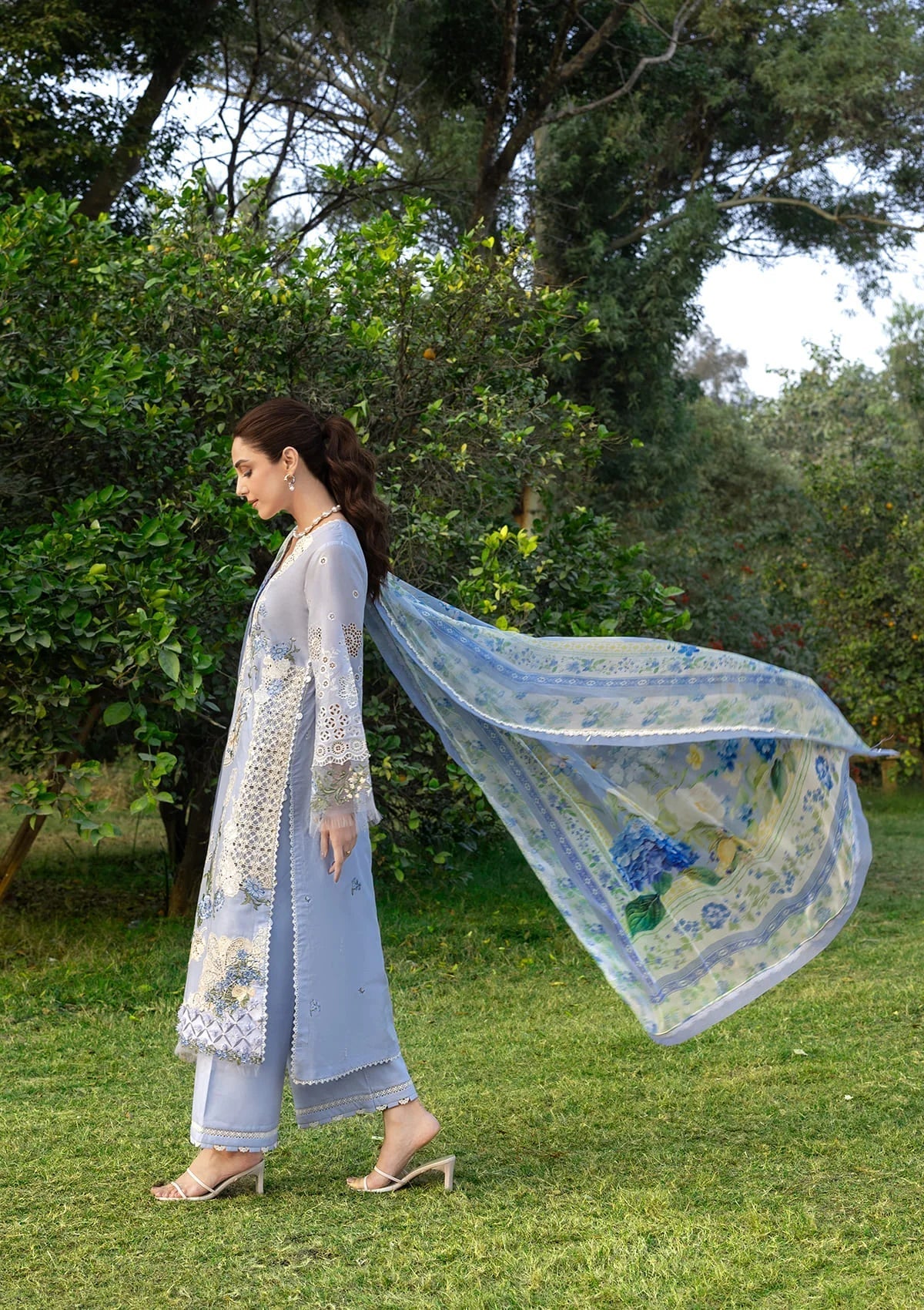 Elaf Premium | Luxury Lawn 26 | ELY-12 SKY BLISS