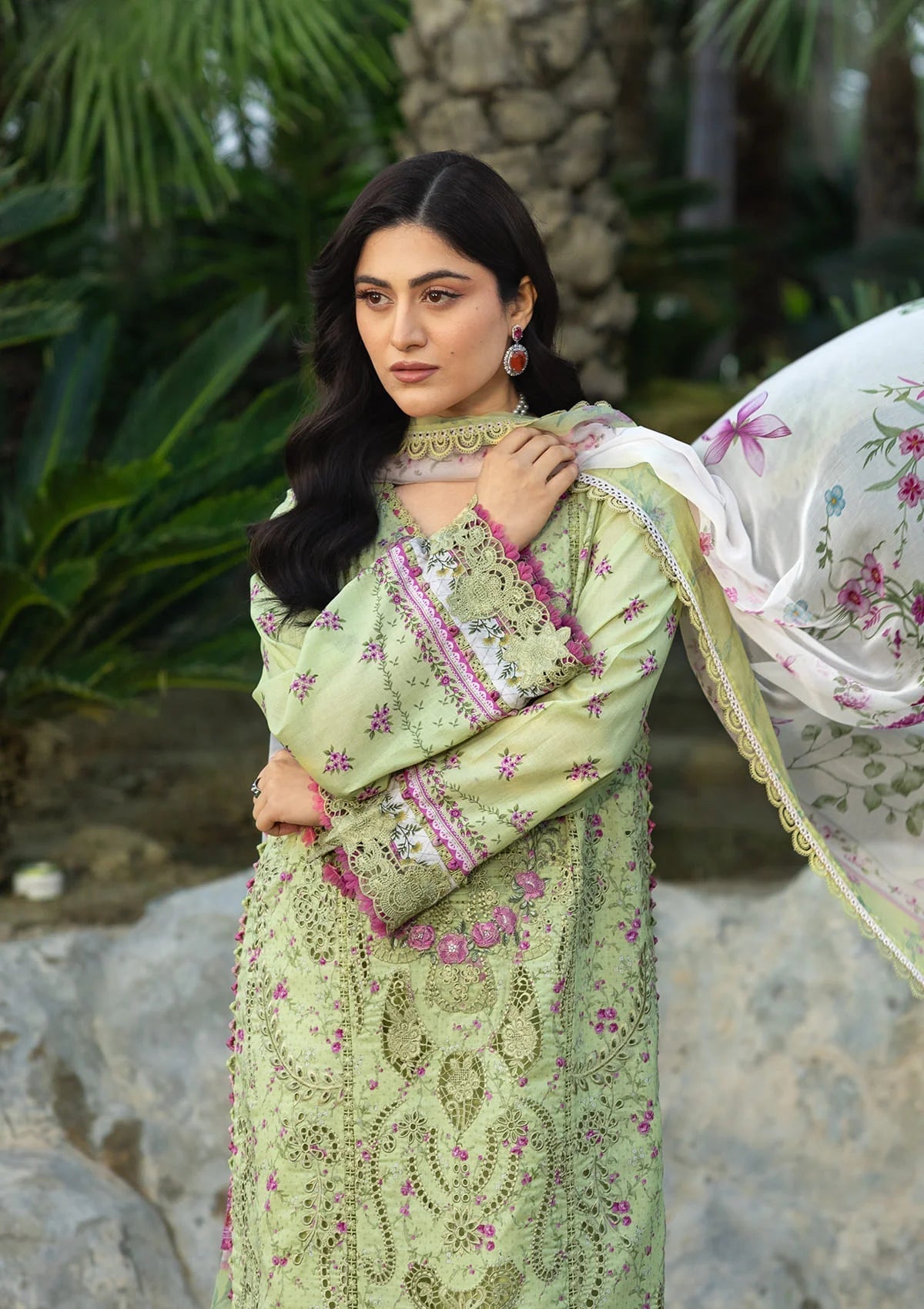 Elaf Premium | Chikankari Prints 26 | ERC-2A HINA