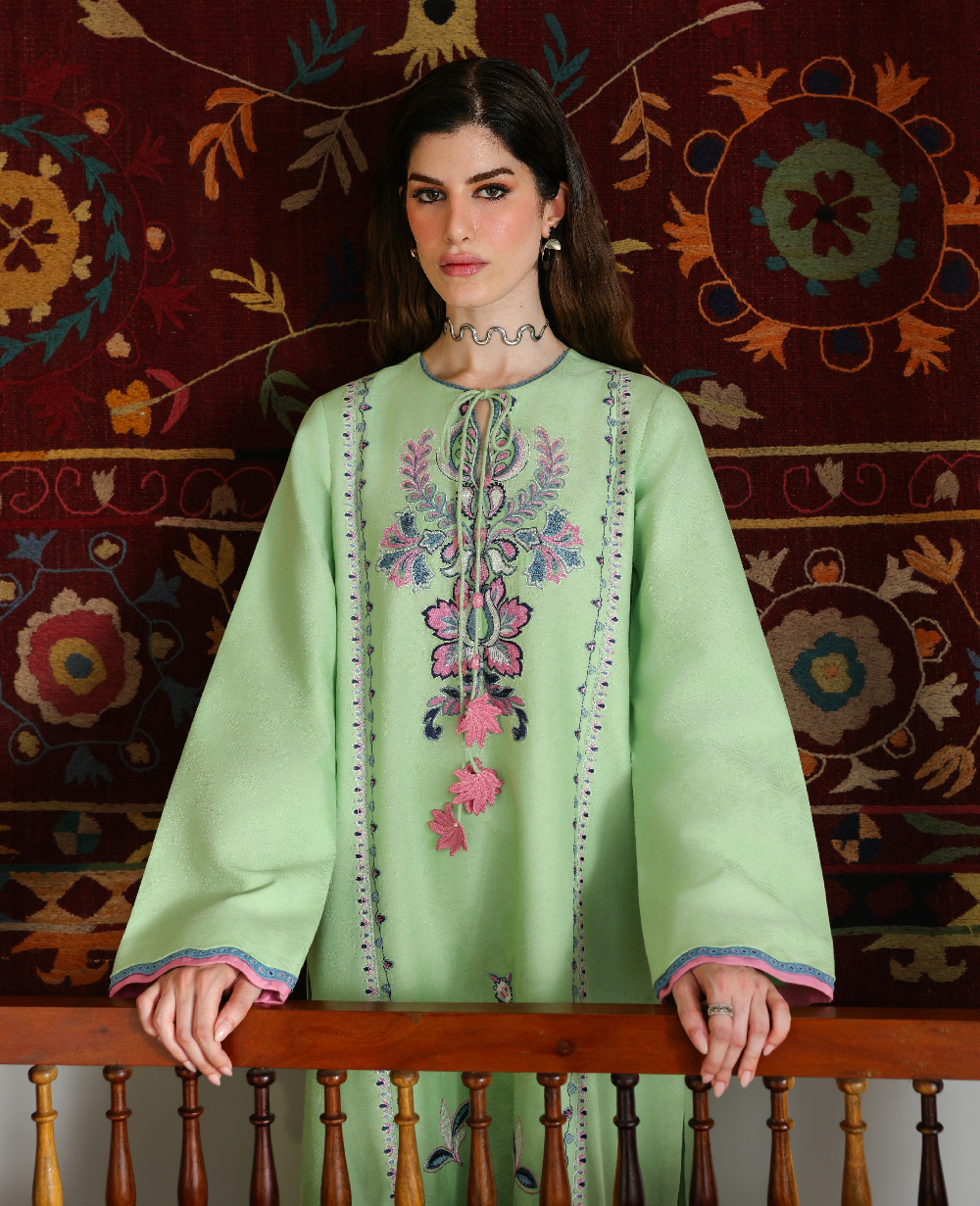Republic Womenswear | Neonma Essential Pret 26 |Pistachio Poise