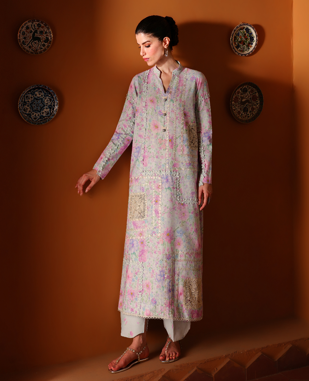 Republic Womenswear | Neonma Essential Pret 26 |Fleur Mosaic