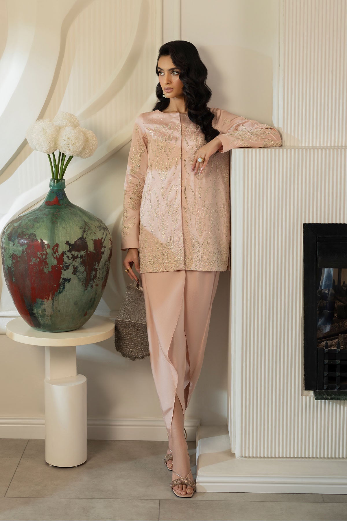 Erum Khan | Elan Formals |Blush haze