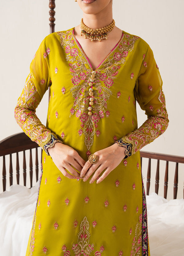 Maryum N Maria | Zaib Luxury |  Embroirdered Chiffon REINE - FS50134