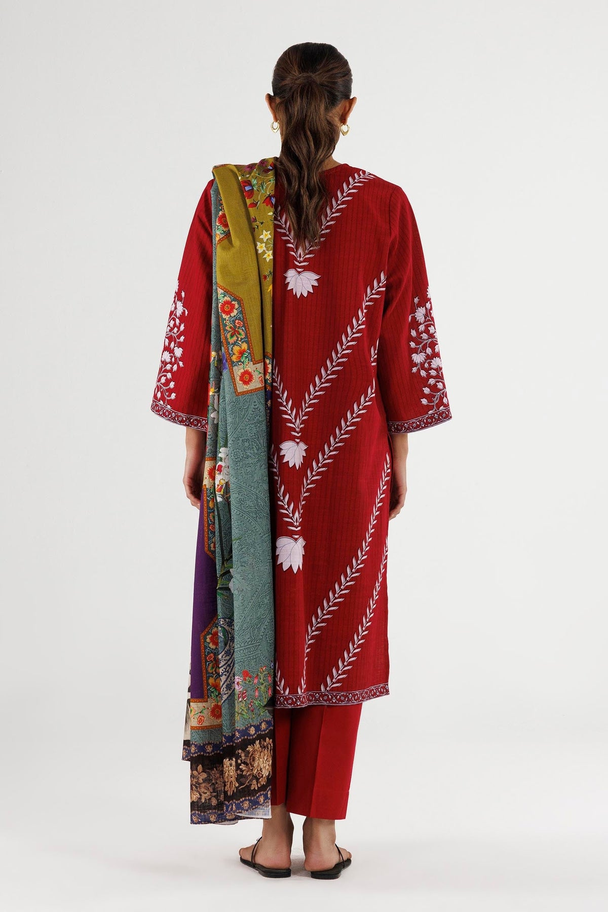 Sana Safinaz | Luxury Pret | Linen Suit FW25MHY506AP3