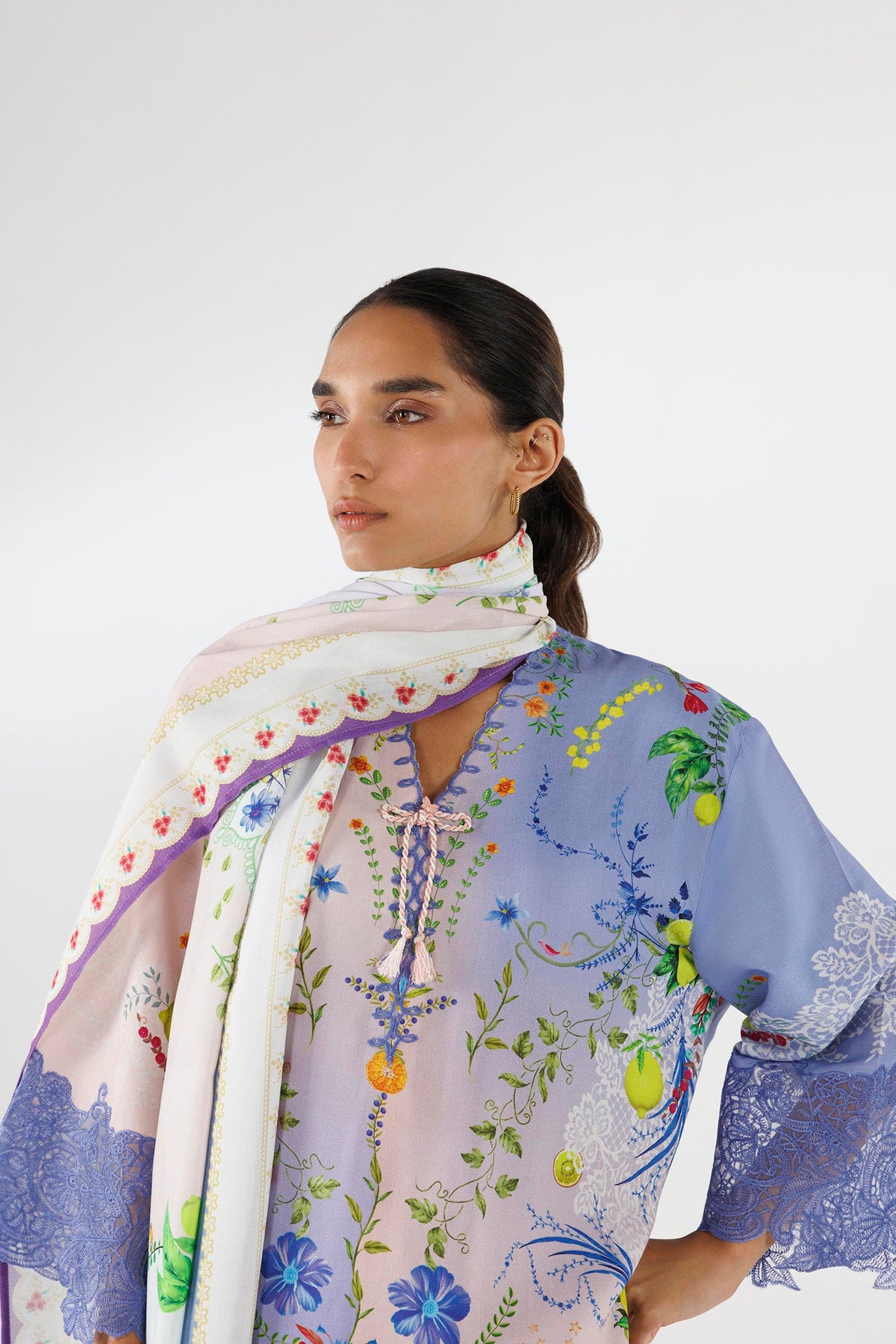 Sana Safinaz | Luxury Pret | Muzlin Linen Suit FW25MUZ017BP3