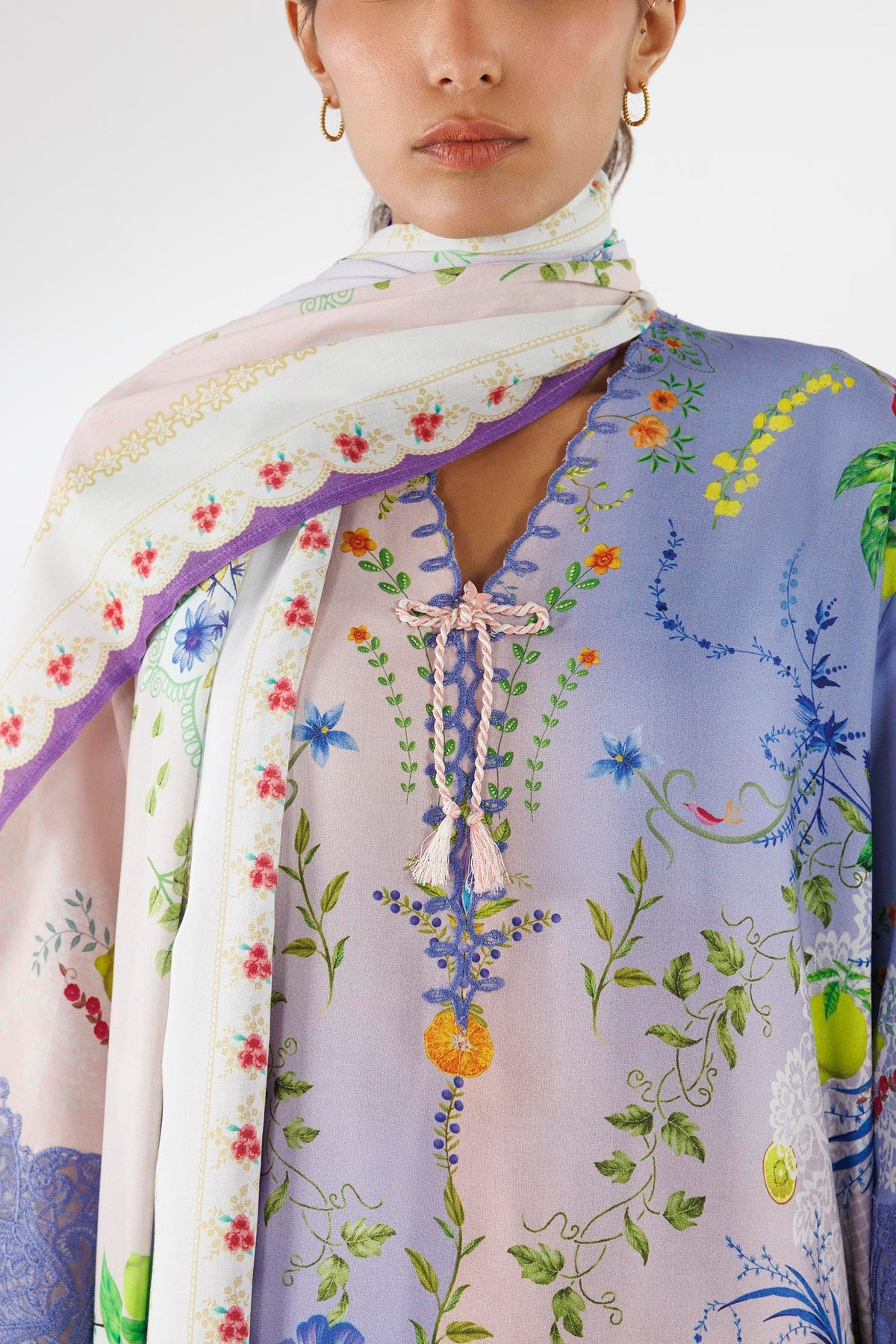 Sana Safinaz | Luxury Pret | Muzlin Linen Suit FW25MUZ017BP3