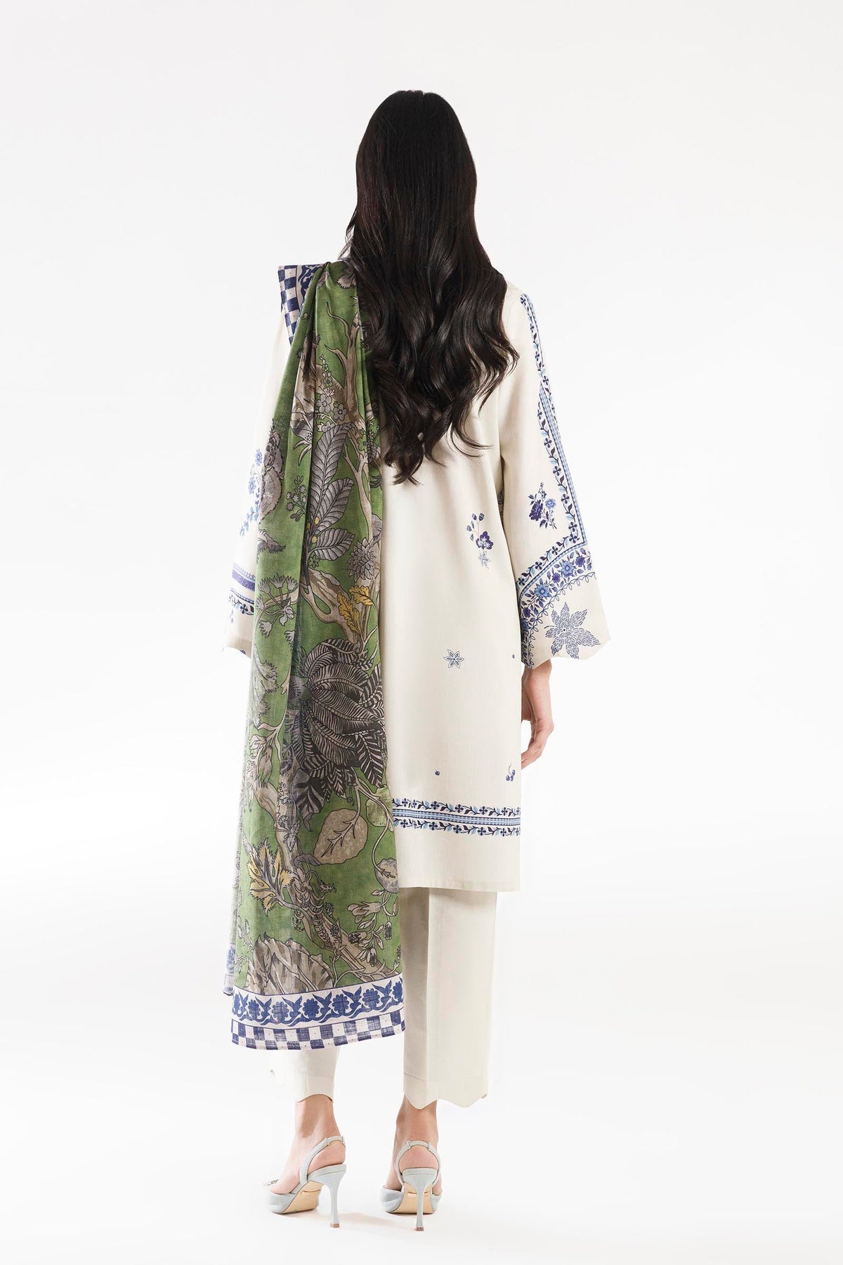 Sana Safinaz | Luxury Pret | Muzlin Linen Suit FW25MUZ020BP3