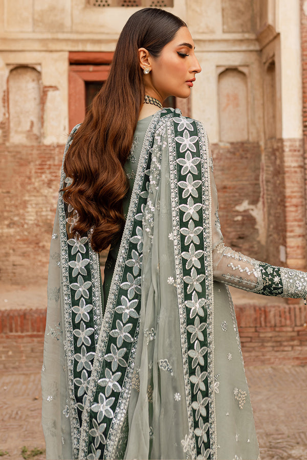 Farasha | Ritzier Wedding Formals | Grey Veil