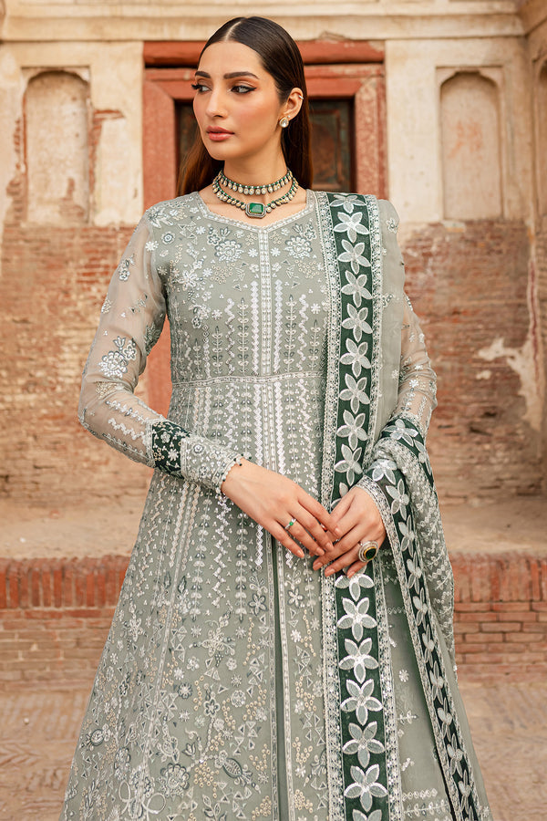 Farasha | Ritzier Wedding Formals | Grey Veil