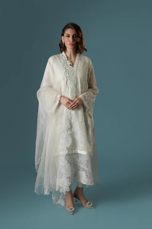 Ammara Khan | Flo 25 | Chandni Rani Long Kurta Set (D-11)