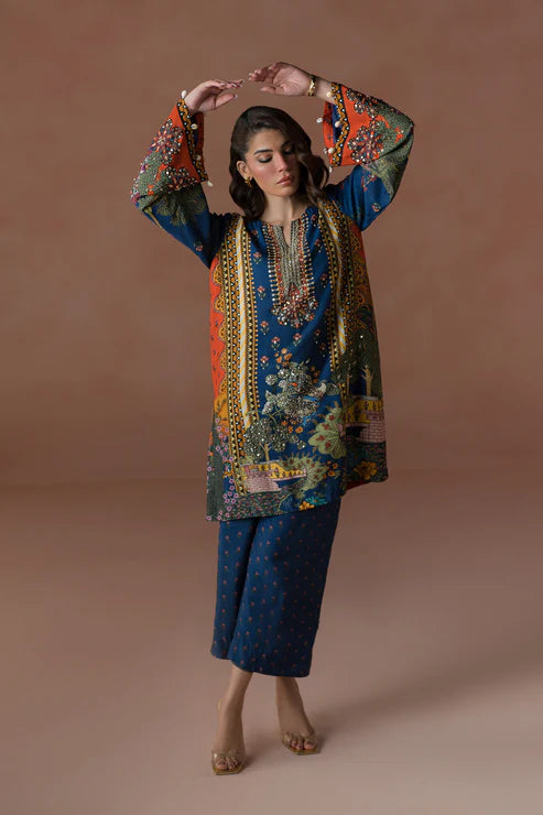 Ammara Khan | Flo 25 | Modern Mughal Multi Co-ord Set (D-01)