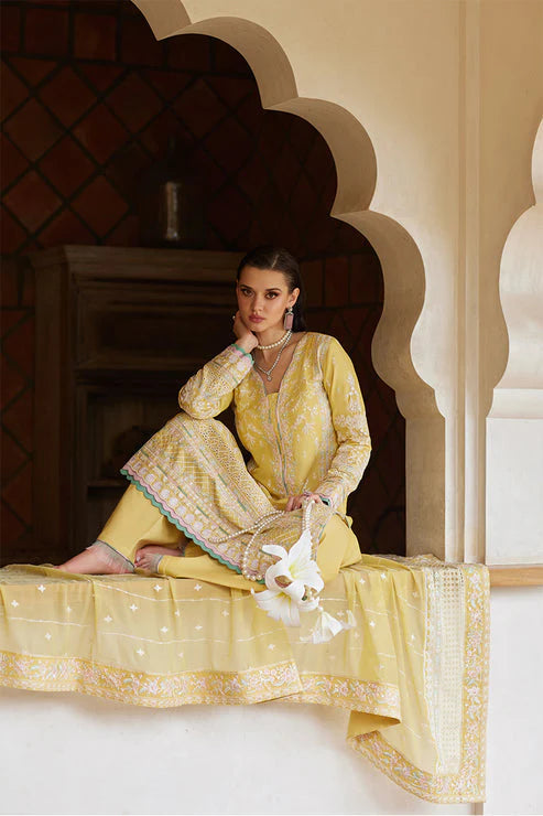 Gulaal | Luxury Lawn 25 | Iris