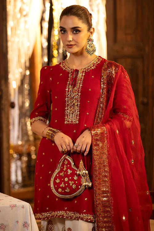 Maya | Eid Collection Ik Mulaqat | GULAB - by - Libasekhas UK - Registered Vendor of : Maya - 100% Original Designer Dresss