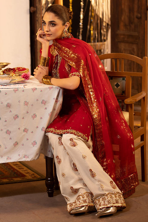 Maya | Eid Collection Ik Mulaqat | GULAB - by - Libasekhas UK - Registered Vendor of : Maya - 100% Original Designer Dresss