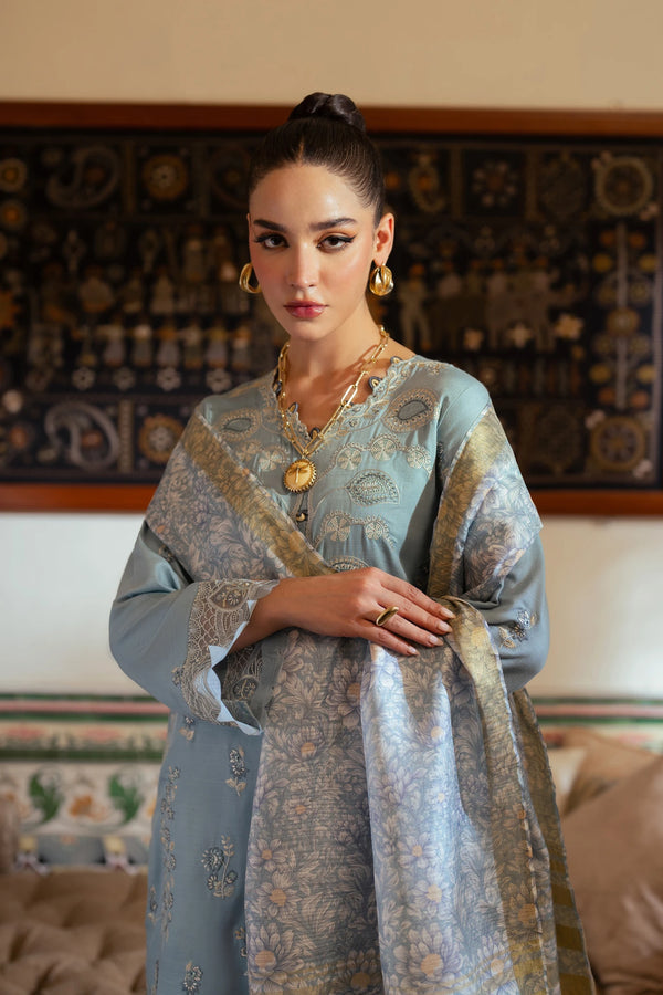 Aabyaan | Miraal Signature Embroidered Viscose | MALEEN (AV-04)