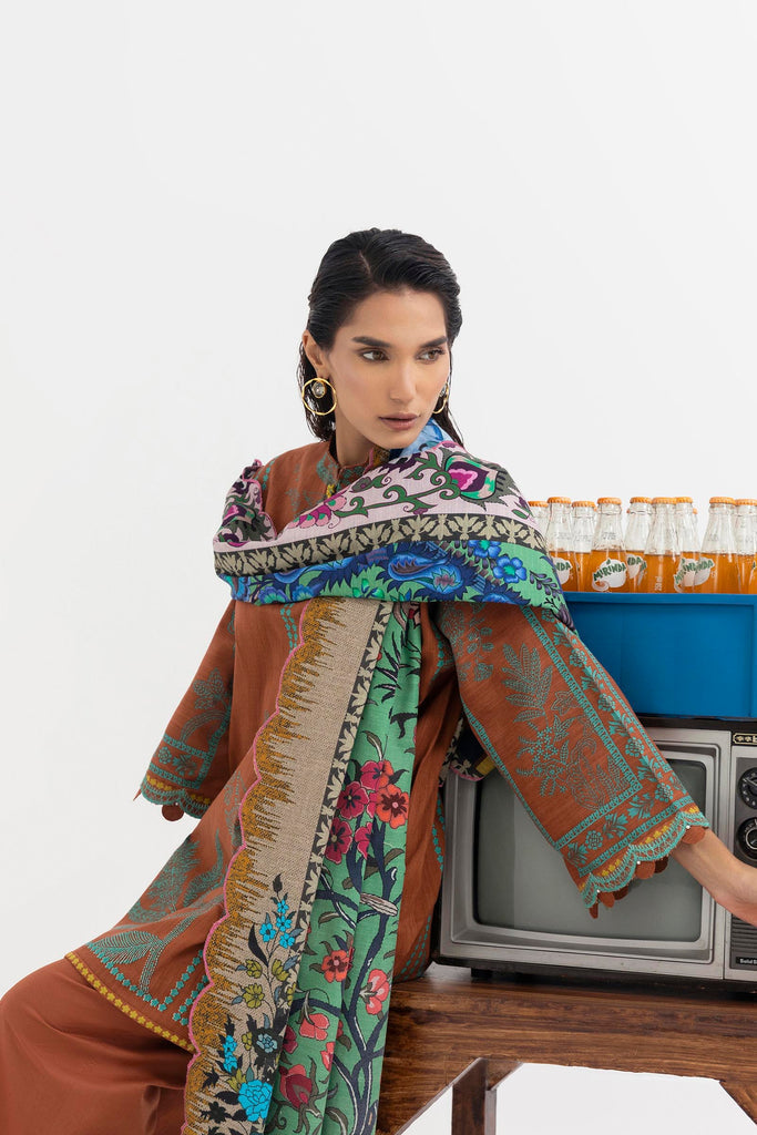 Sana Safinaz | Mahay Winter 25 | H255-005B-3CQ