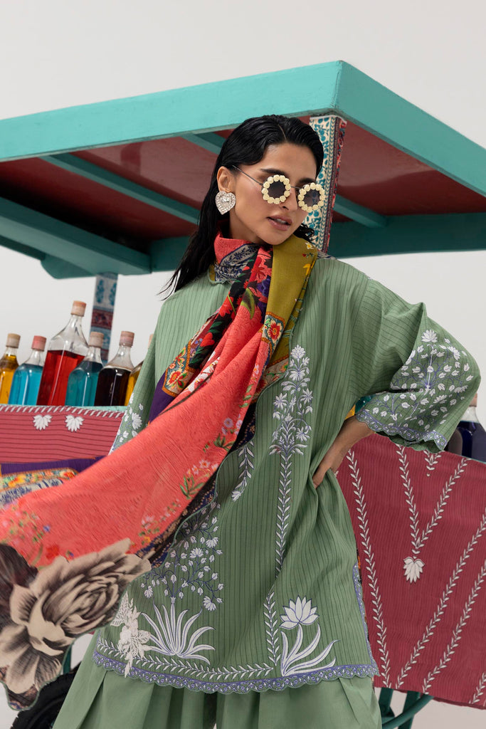 Sana Safinaz | Mahay Winter 25 | H255-006B-3CQ