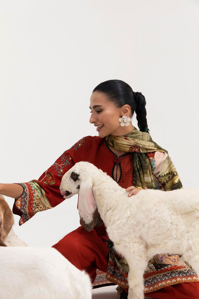 Sana Safinaz | Mahay Winter 25 | H255-009A-2DA