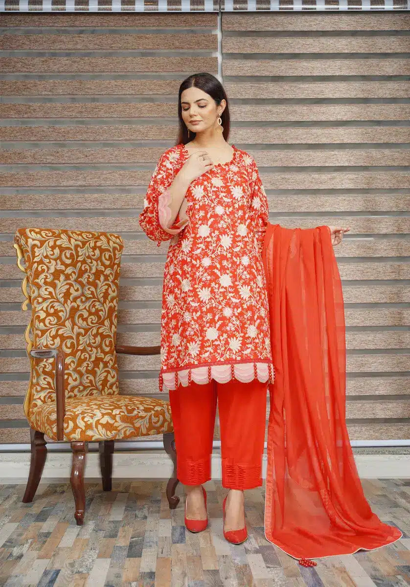 Hoorain Basics | Slub Winter 23 | HB-RED