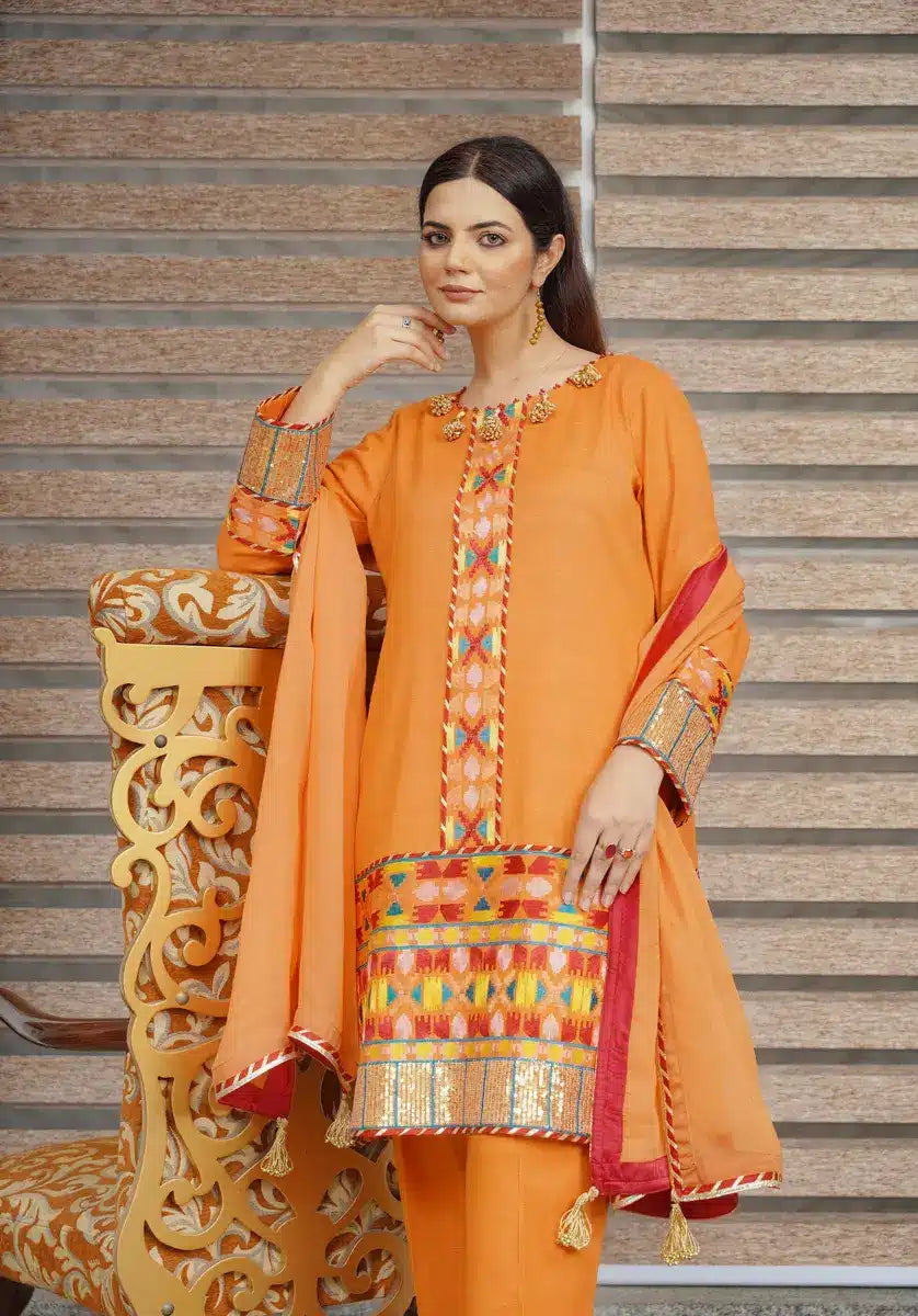 Hoorain Basics | Slub Winter 23 | HB-ORNG