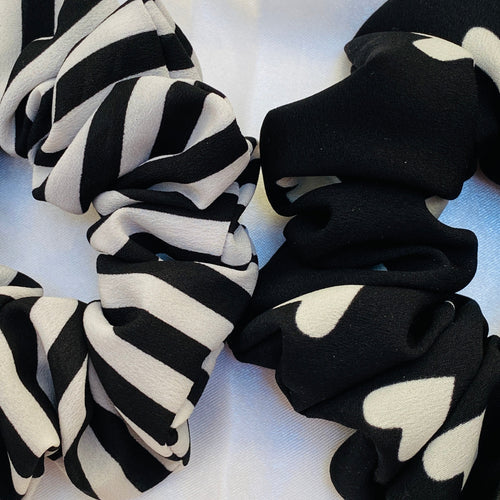 lines - Printed Scrunchie - 1 piece - Miss Scrunchie