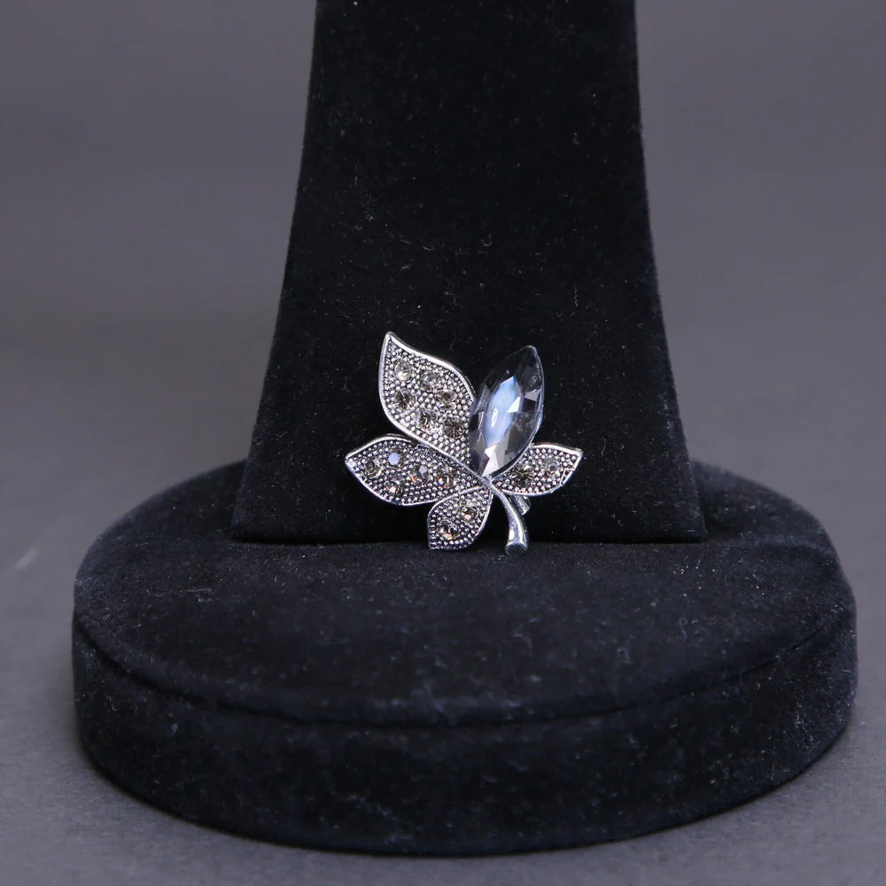 Zaywer| Blue Stone Silver Coating Scarf Pin 442 - Zaywer