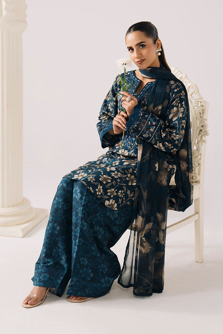 Imrozia Premium | Floral Atelier Lawn | IPL-13 Petal Haze
