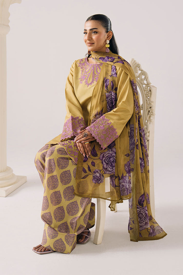 Imrozia Premium | Floral Atelier Lawn | IPL-15 Ethereal Bloom